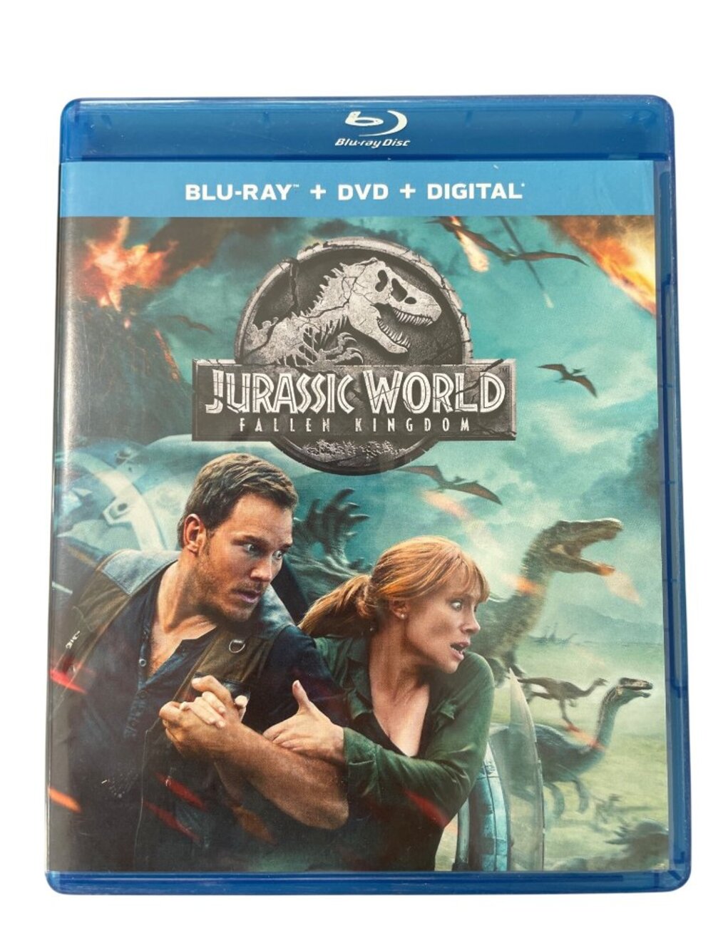 Jurassic World Fallen Kingdom Blu-ray DVD Digital Combo Set Universal Pictures